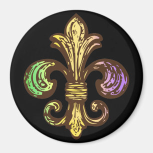 Aimant Mardi Fleur de Gras