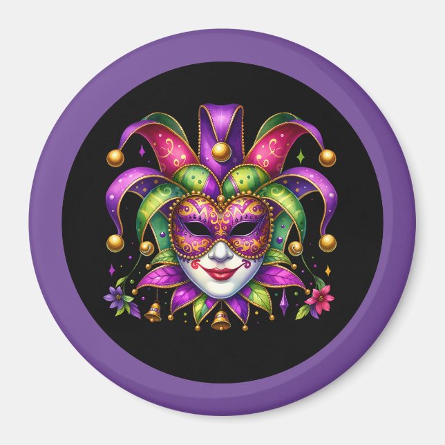 Aimant Mardi Gras (Devant)