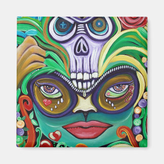 Aimant Mardi Gras Art