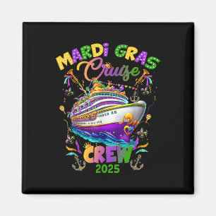 Aimant Mardi Gras Carnival Cruise 2025 Cruising Mask Ship
