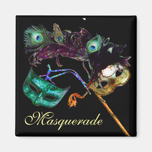 AIMANT MARDI GRAS MASQUERADE PARTI (Devant)