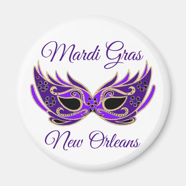 Aimant Mardi Gras New Orleans (Devant)