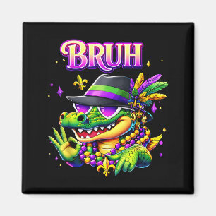 Aimant Mardi Gras Six Seven 6 7 Mème Bruh Mardigator Alli