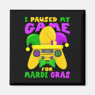 Aimant Mardi Gras Tenue Homme Enfants Mardi Gras Gamer V