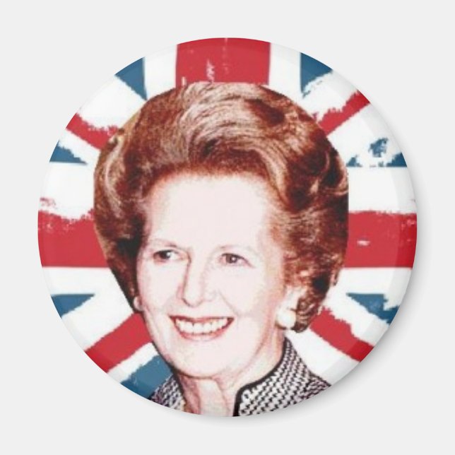AIMANT MARGARET THATCHER UNION JACK (Devant)