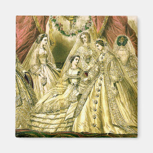 Aimant Mariage Antique de la Mariée