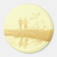 Mariage de la plage de Coeur Jaune
