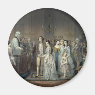 Aimant Mariage de l'aimant George Washington