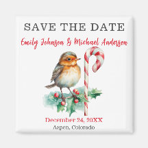 Mariage de Noël Enregistrer la date