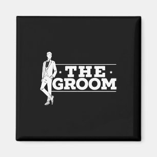 Aimant Mariage de nuit Groom Fiancee Stag Partie