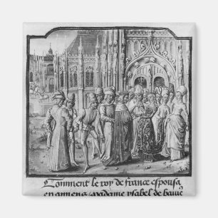 Aimant Mariage de roi de Charles VI de la France