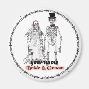 Aimant Mariage de squelette