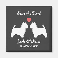 Mariage des terriers blancs de West Highland - Enr