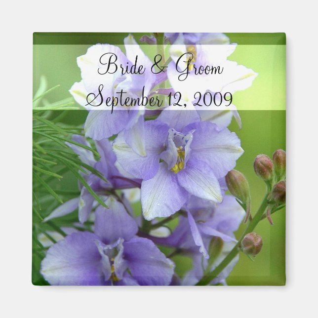 Aimant Mariage Lavender Larkspur (Devant)