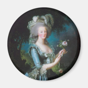 Aimant Marie-Antoinette avec le rose par Elisabeth Lebrun