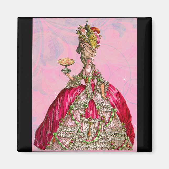 Aimant Marie Antoinette Les Laisse Manger Du Gâteau (Devant)