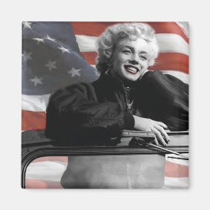 Aimant Marilyn Patriotique