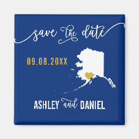 Marine Alaska Mariage Enregistrer la carte de la d