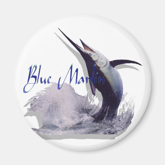 Aimant marlin bleu (Devant)