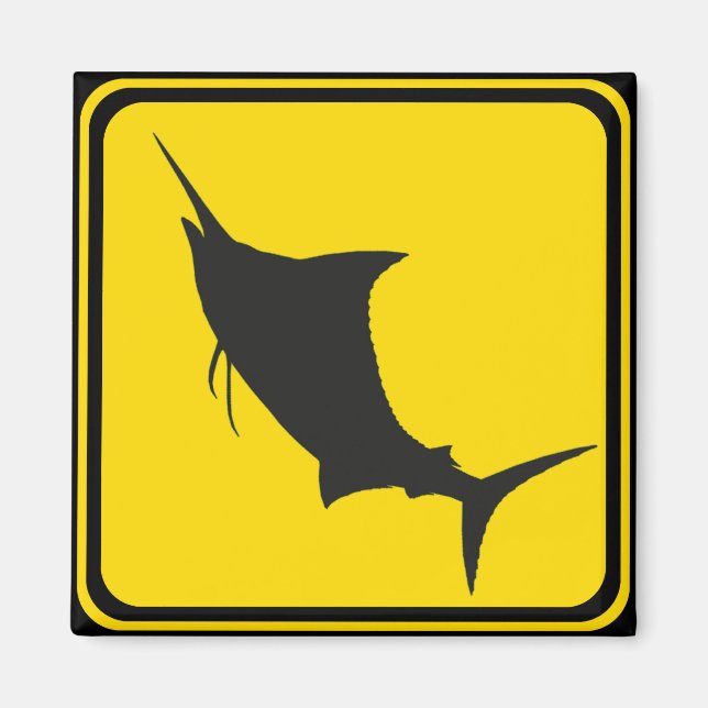 Aimant Marlins À L'Avance ! (Devant)