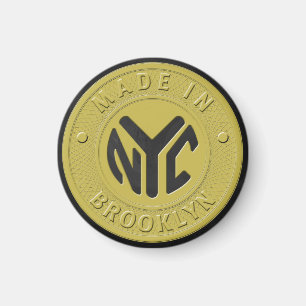 Aimant Marque de souterrain de Brooklyn