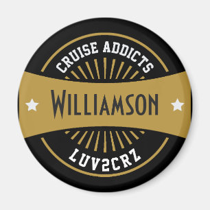 Aimant Marqueur de porte Cabine Monogramme pour accroc à