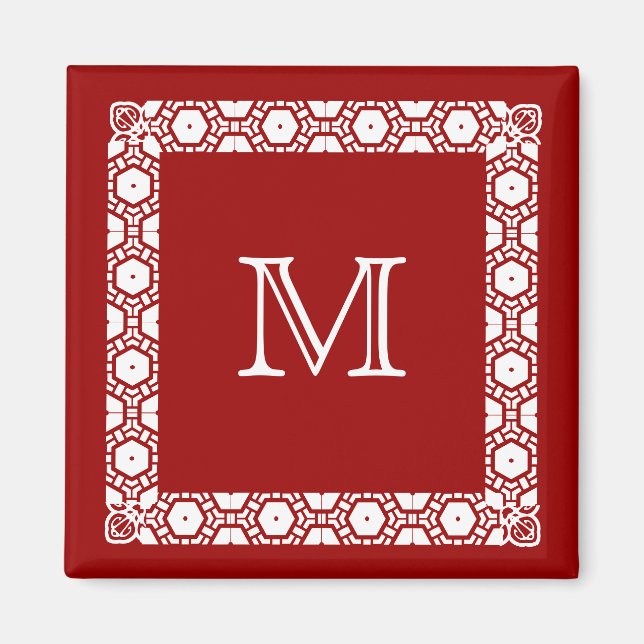 Aimant Marqueur de porte de la salle d'état monographique (Devant)