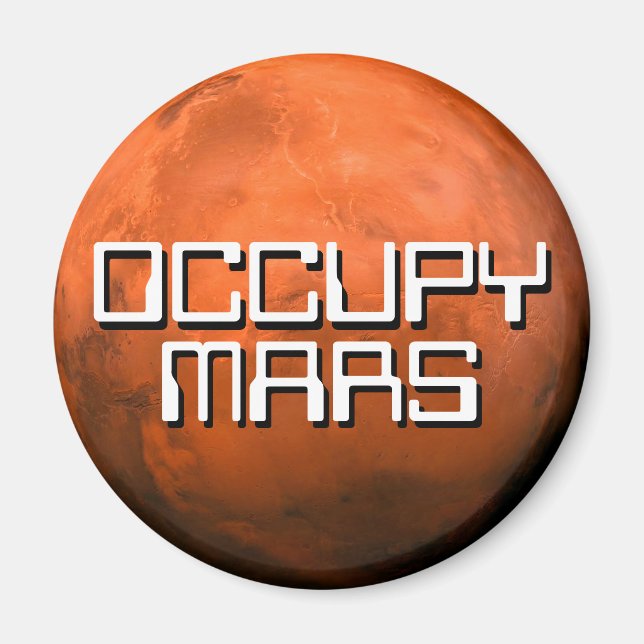 AIMANT "MARS OCCUPÉS" (Devant)