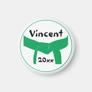 Aimant Martial Arts Green Belt