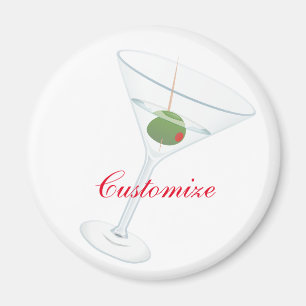 Aimant Martini à l'olive sale Thunder_Cove