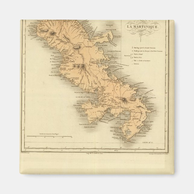 Aimant Martinique (Devant)