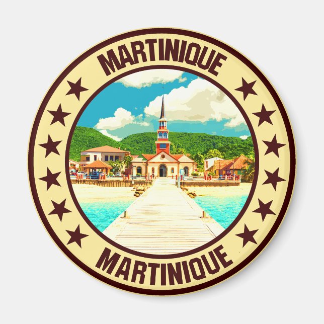 Aimant Martinique (Devant)