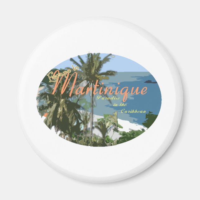 Aimant Martinique (Devant)