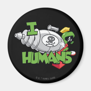 Aimant MARVIN THE MARTIAN™ I Laser Humains