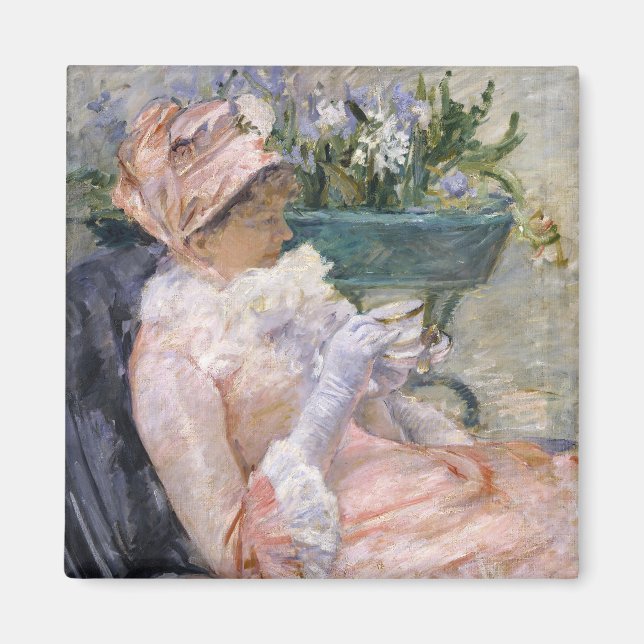 Aimant Mary Cassatt - La Coupe du Thé (Devant)