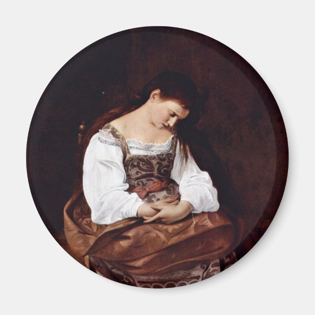Aimant Mary Magdalene Par Michelangelo Merisi Da Caravagg (Devant)