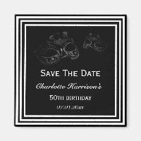 Mascarade Noir & Blanc Anniversaire Enregistrer La