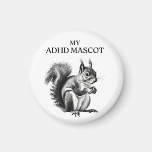 aimant mascotte ADHD