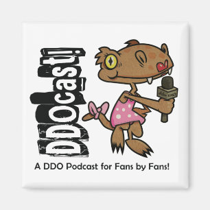 Aimant Mascotte de DDOcast Snippiz