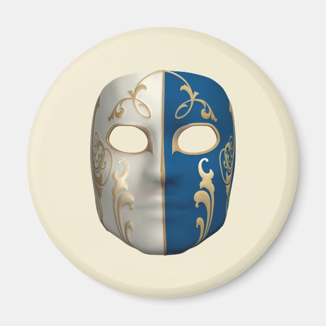 Aimant Masque de Carnaval (Devant)