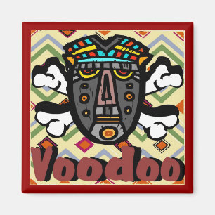 Aimant Masque de charme de vaudou