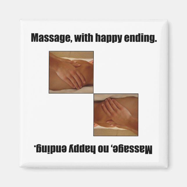 Aimant Massage, Avec Fin Heureuse. (Devant)
