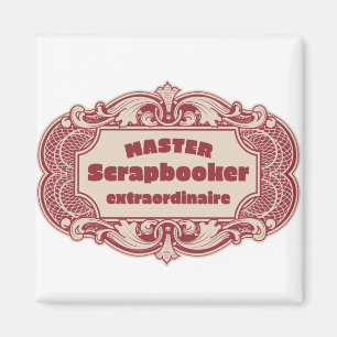 Aimant Master Scrapbooker Extraordinaire