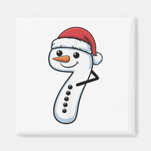 Aimant Matching 67 Couple de bonhomme de neige Meme Noël