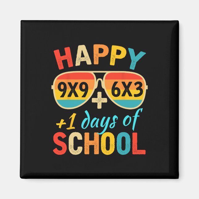 Aimant Math Formula 100 Jours D'École Drôle Enseignant Ma (Devant)