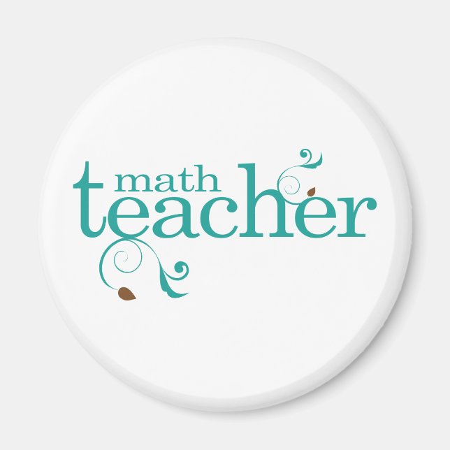 Aimant Math Teacher (Devant)