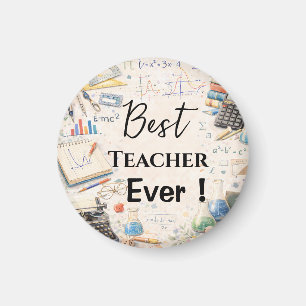 Aimant Math Teacher Thank You Gifts End of School Year