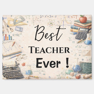 Aimant Math Teacher Thank You Gifts   End of School Year