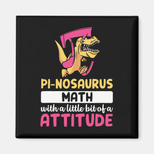 Aimant Mathématiques Pi Dinosaure Dino Jour de Pi 