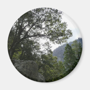 Aimant Matin sur le sentier à Vernal Falls à Yosemite